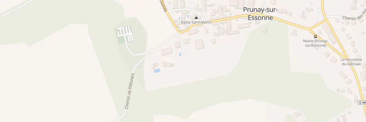 Plan du 22 Rue Georges Bercher à Prunay-sur-Essonne