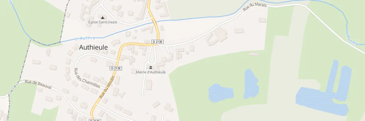Plan du 5 Rue du Marais à Authieule