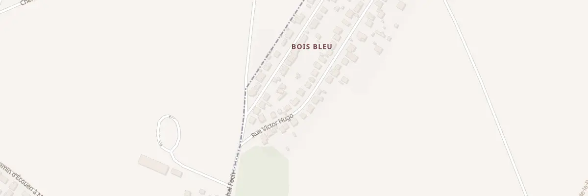 Plan du 11 Rue Victor Hugo à Écouen