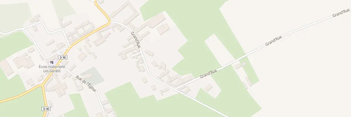 Plan du 17 Gr Grand Rue à Linghem
