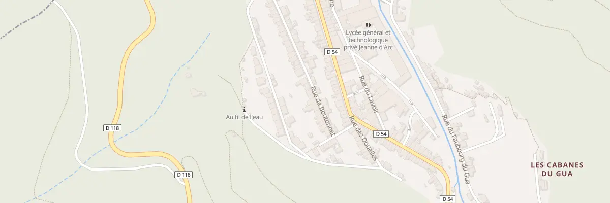 Plan du 68 Rue de Boutonnet à Mazamet