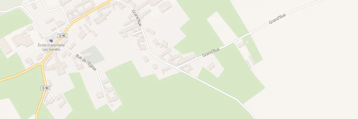 Plan du 41 Gr Grand Rue à Linghem