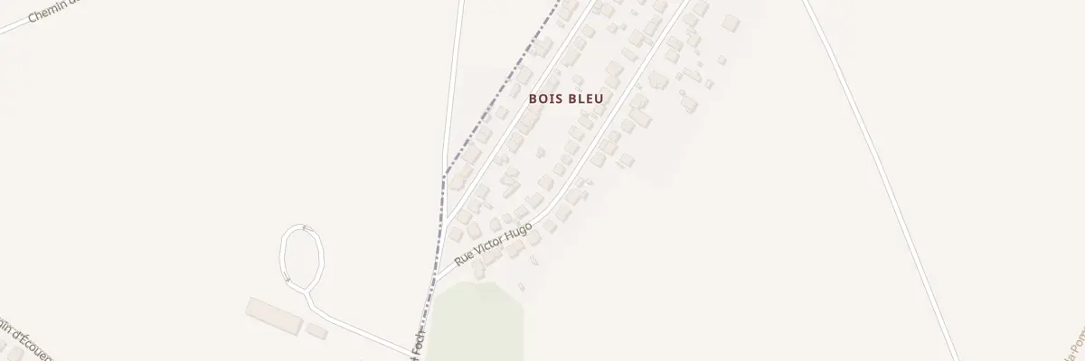 Plan du 13 Rue Victor Hugo à Écouen