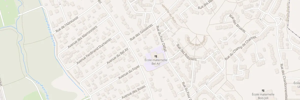 Plan du 50 Rue du Four Défait à Sarcelles