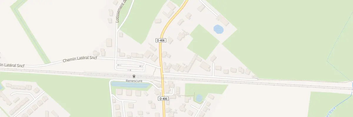 Plan du 1 Rue des Fleurs à Renescure