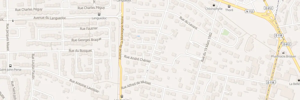 Plan du 1 Rue des Saules à Aussillon
