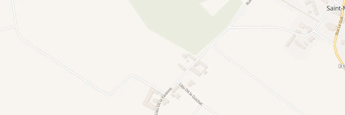 Plan du 3 La Varenne à Saint-Michel