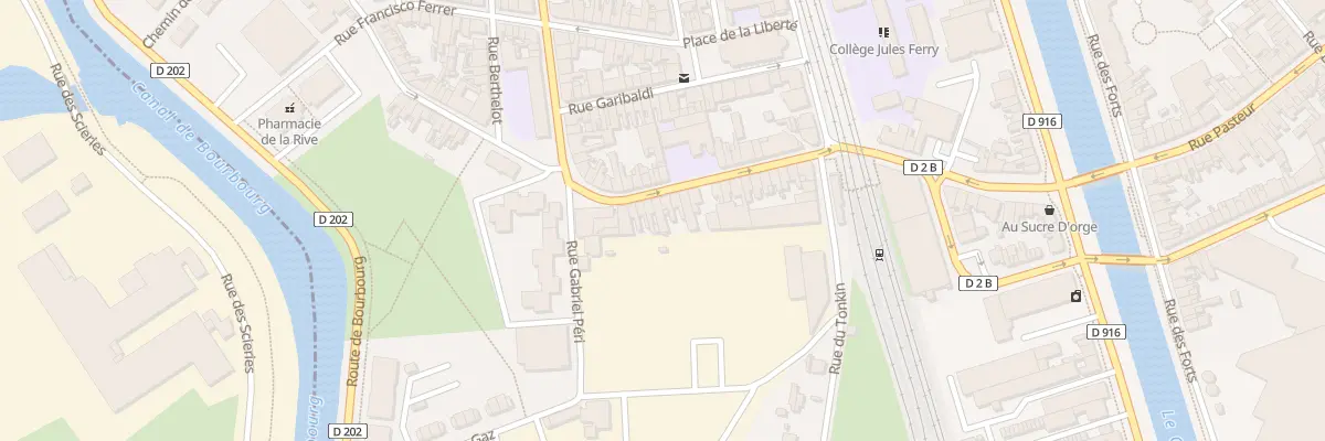 Plan du 55 Rue Gustave Fontaine à Coudekerque-Branche