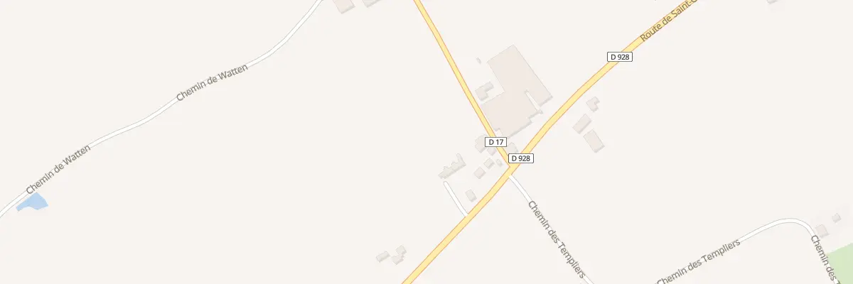 Plan du 50 Rte de Saint - Omer à Zegerscappel