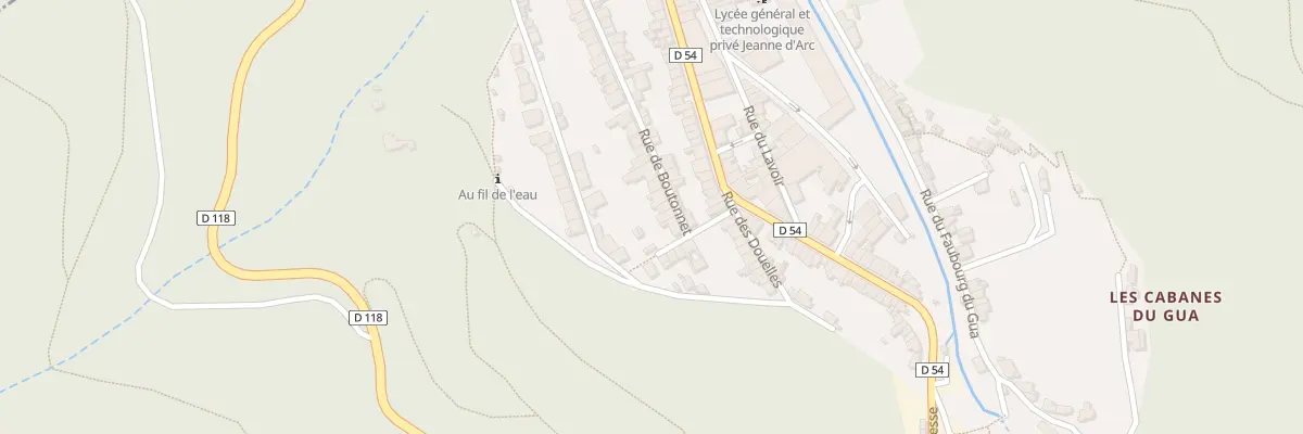Plan du 80 Rue de Boutonnet à Mazamet