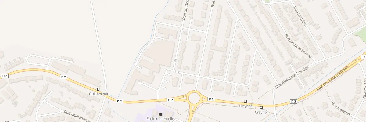 Plan du 6 Rue du Docteur Françoise DOLTO à Cappelle-la-Grande