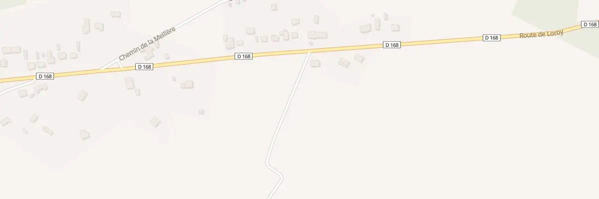 Plan du 22 Rte de Loroy à Méry-ès-Bois