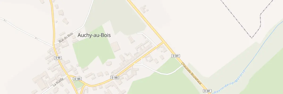 Plan du 4 Rue Neuve à Auchy-au-Bois