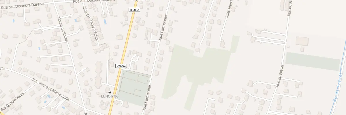 Plan du 28 Rue Parmentier à Viarmes
