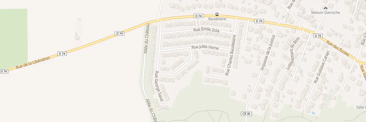 Plan du 1 Rue Honore de Balzac à Ballancourt-sur-Essonne
