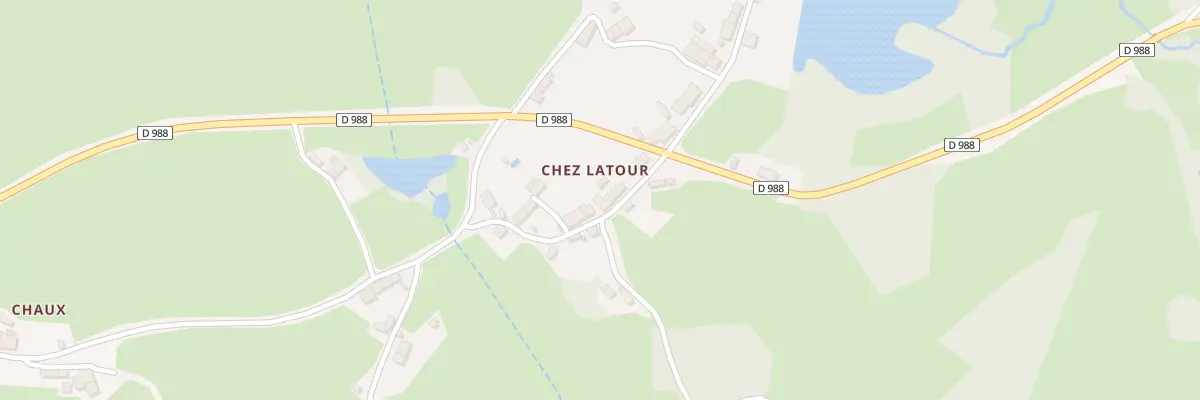 Plan du 12 Chez Latour à Lupersat