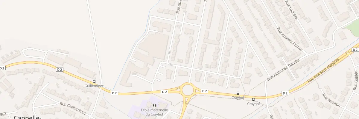 Plan du 4 Rue du Docteur Françoise DOLTO à Cappelle-la-Grande