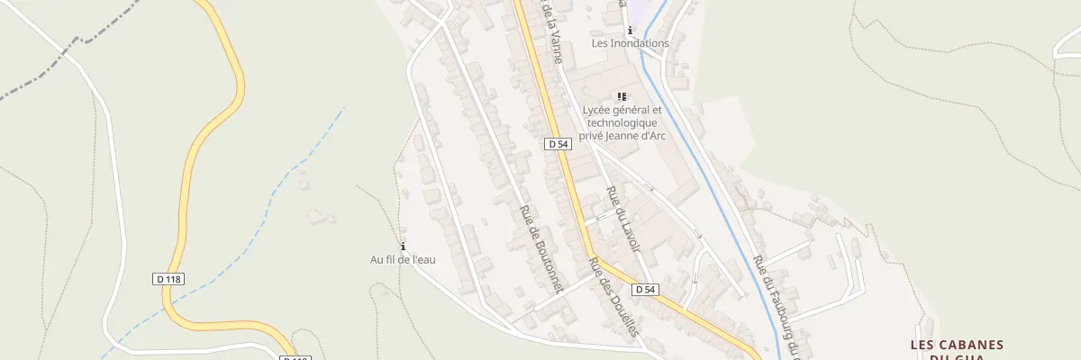 Plan du 56 Rue de la Resse à Mazamet