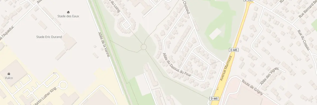Plan du 24 All du Dessus du Four à Viry-Châtillon