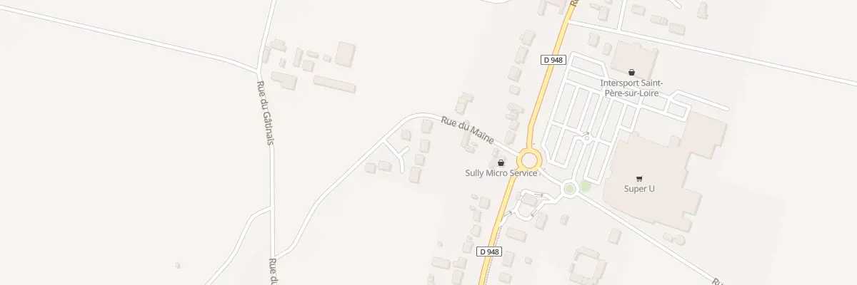 Plan du 7 Rue du Maine à Saint-Père-sur-Loire