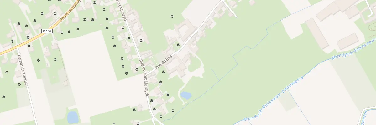 Plan du 8 Rue du Bas Saint Quentin à Aire-sur-la-Lys