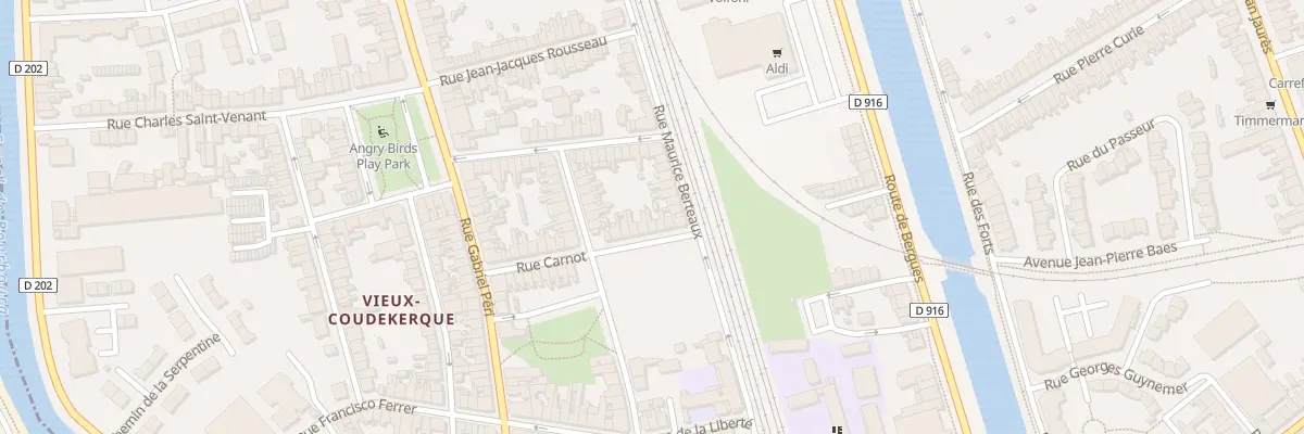 Plan du 8 Rue Carnot à Coudekerque-Branche