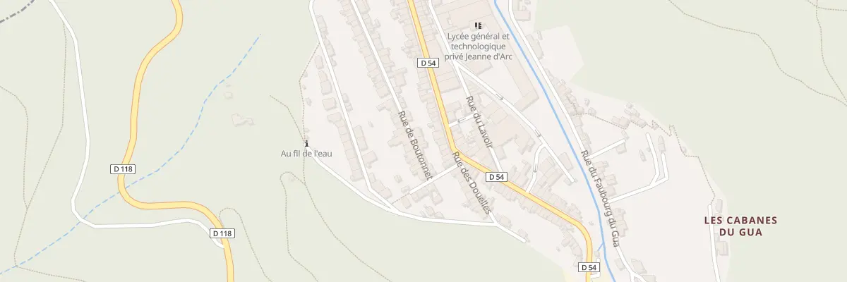 Plan du 57 Rue de Boutonnet à Mazamet