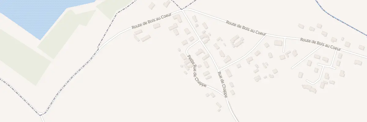 Plan du 5 Ptr Petite Rue de Chappe à Bonnée