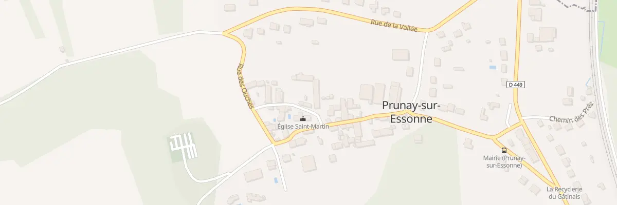 Plan du 2 Rue de l’Eglise à Prunay-sur-Essonne