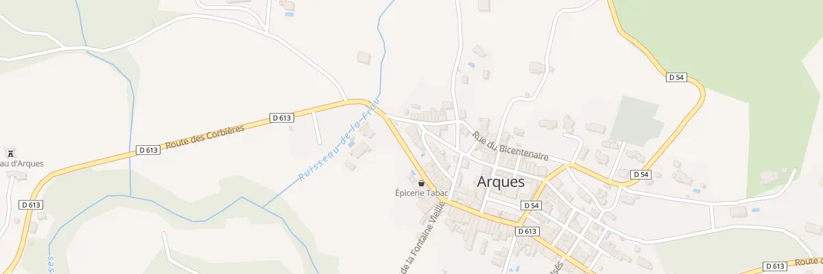 Plan du 5 Le Village à Arques