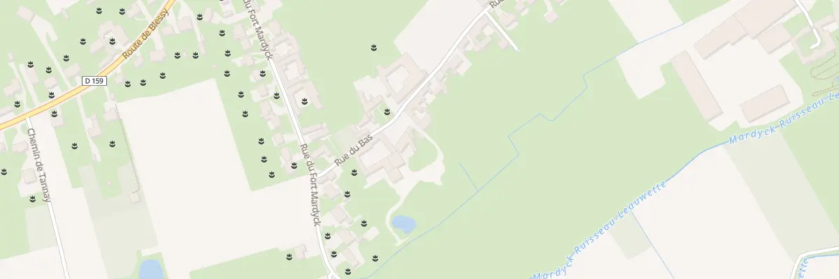 Plan du 10 Rue du Bas Saint Quentin à Aire-sur-la-Lys