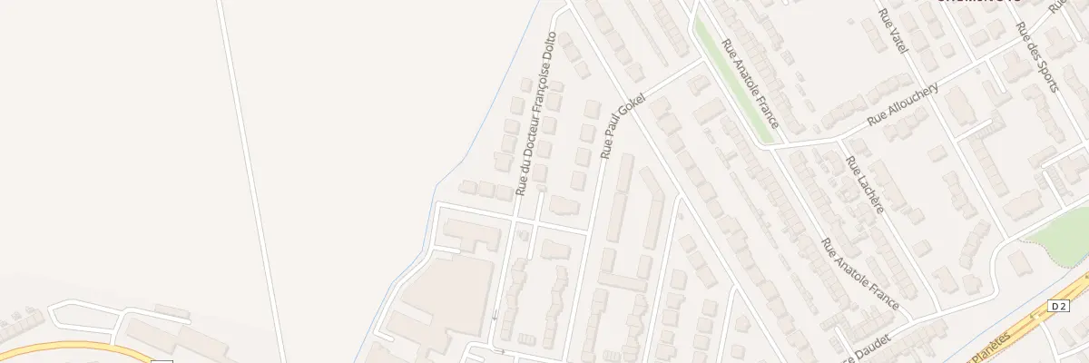 Plan du 16 Rue du Docteur Françoise DOLTO à Cappelle-la-Grande