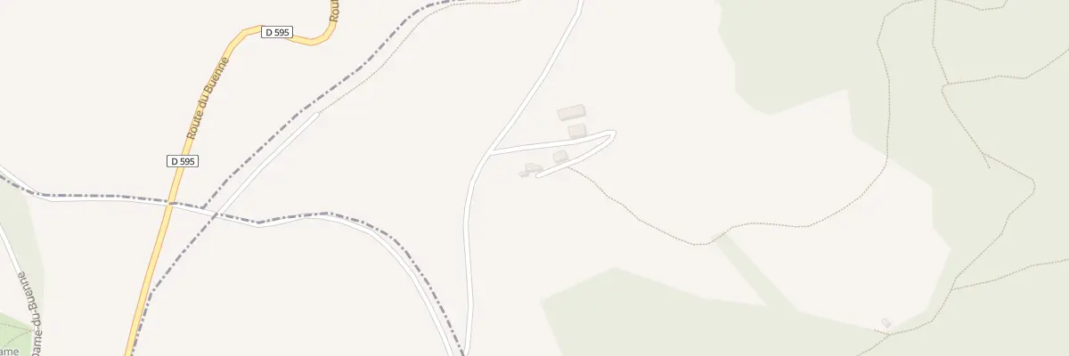 Plan du 5255 Le Buenne à Clairvaux-d’Aveyron