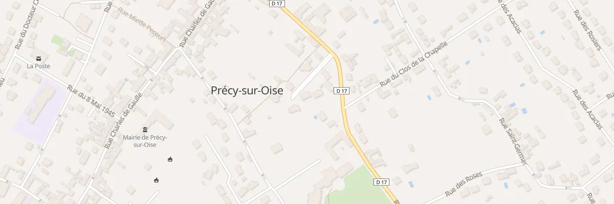 Plan du 4 Voie les Hauts de Fayel à Précy-sur-Oise