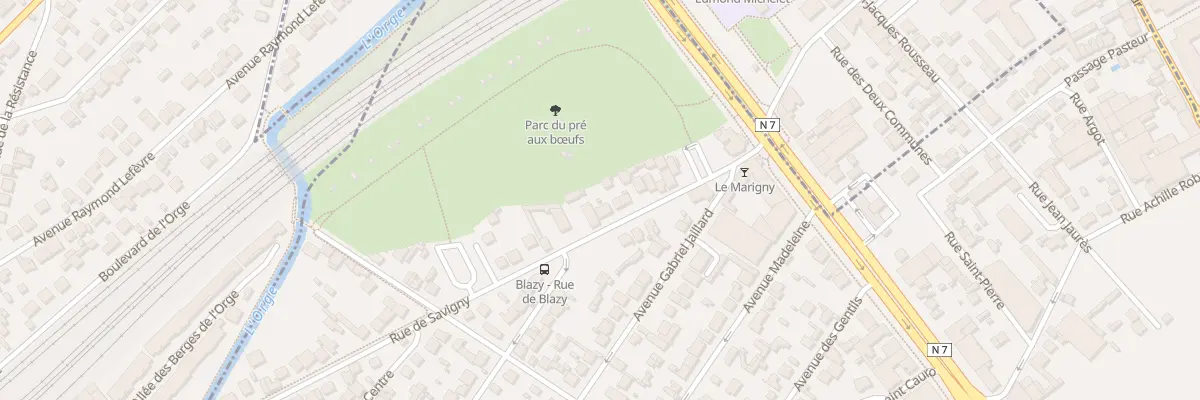 Plan du 22 Rue de Savigny à Viry-Châtillon