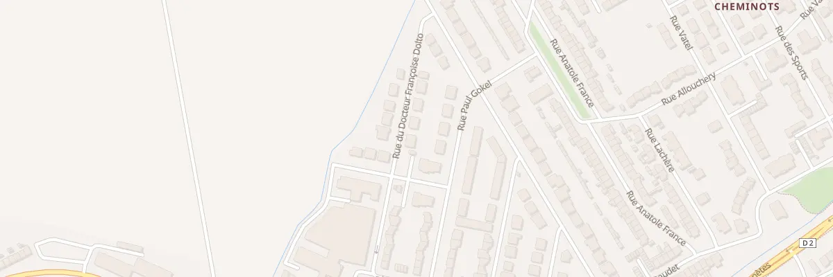 Plan du 18 Rue du Docteur Françoise DOLTO à Cappelle-la-Grande