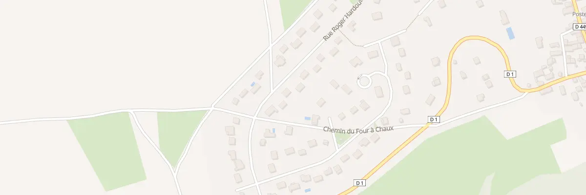Plan du 14 Rue Roger Hardouin à Gironville-sur-Essonne