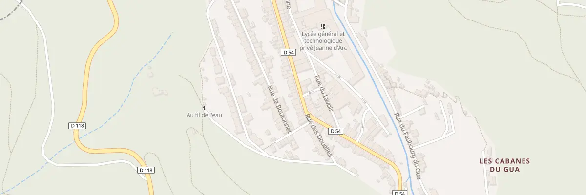 Plan du 72 Rue de la Resse à Mazamet