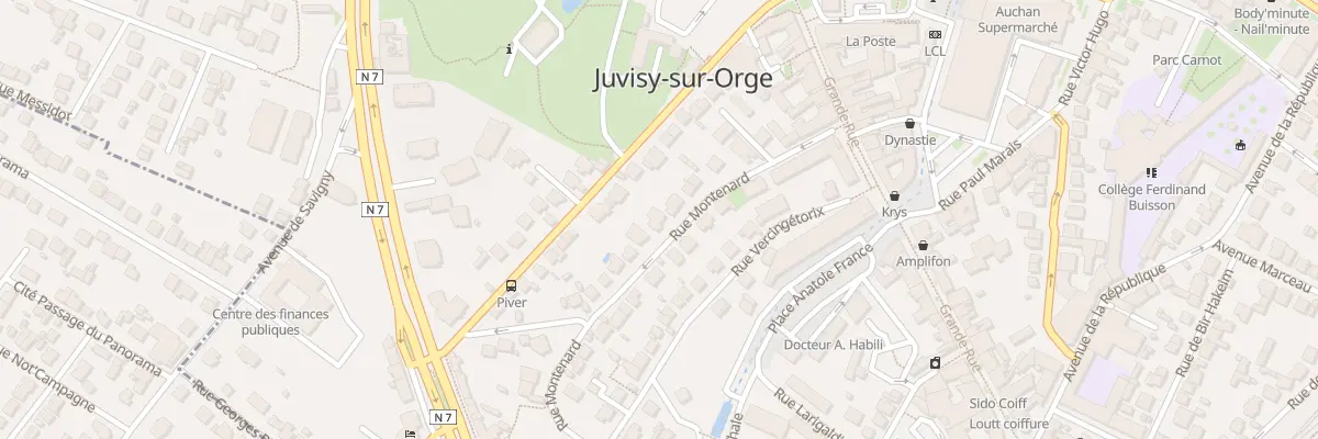 Plan du 18 Rue Montenard à Juvisy-sur-Orge