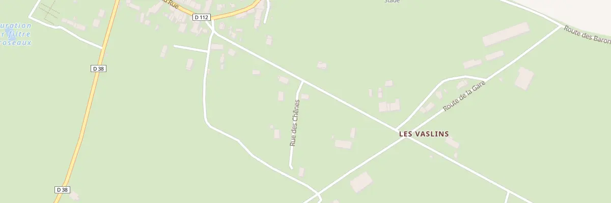 Plan du 12 Rte des Vaslins à Marçais