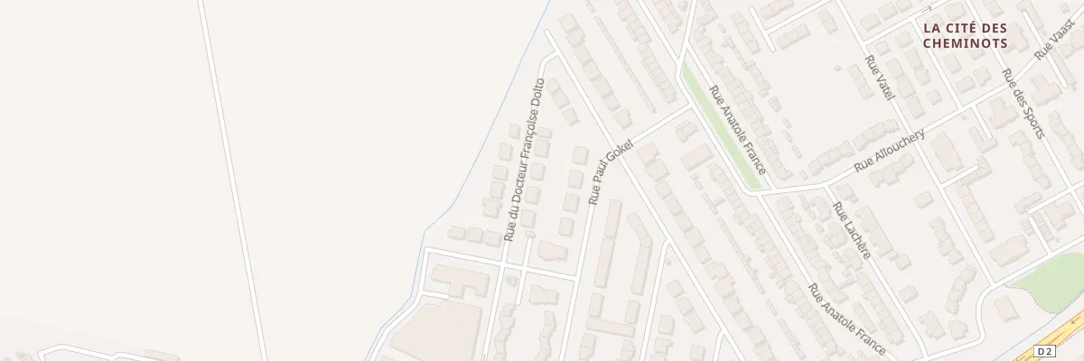 Plan du 24 Rue du Docteur Françoise DOLTO à Cappelle-la-Grande