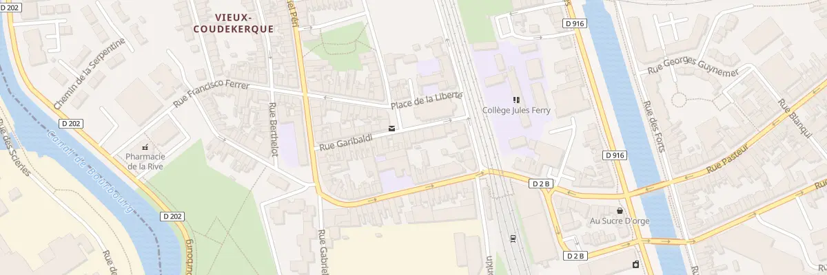 Plan du 26 Rue Gustave Fontaine à Coudekerque-Branche
