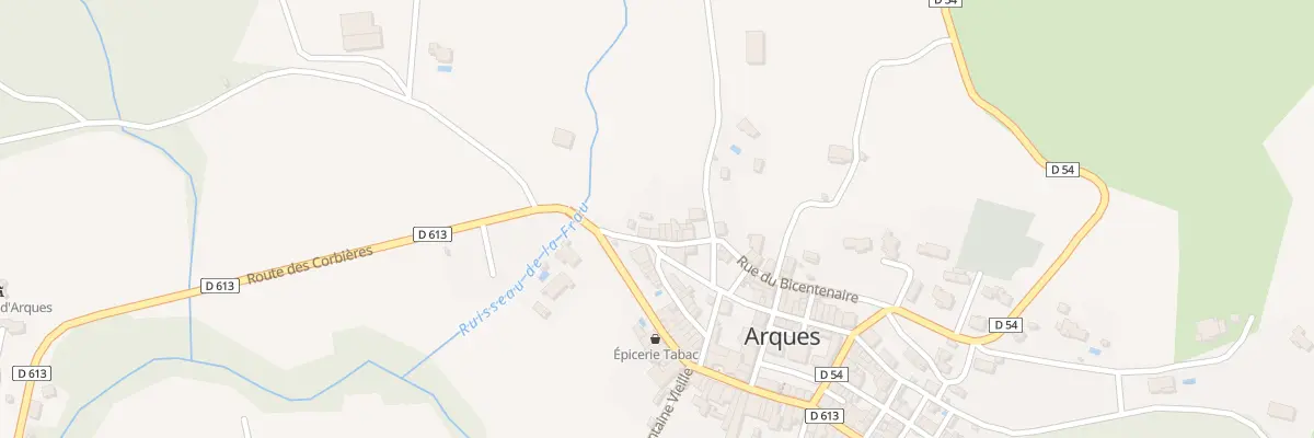 Plan du 3 Le Village à Arques