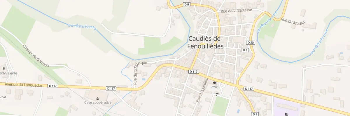Plan du 292 Village à Caudiès-de-Fenouillèdes