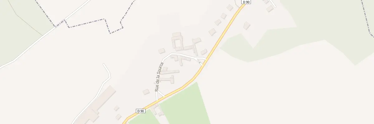 Plan du 38 Rue de la Source à Linghem