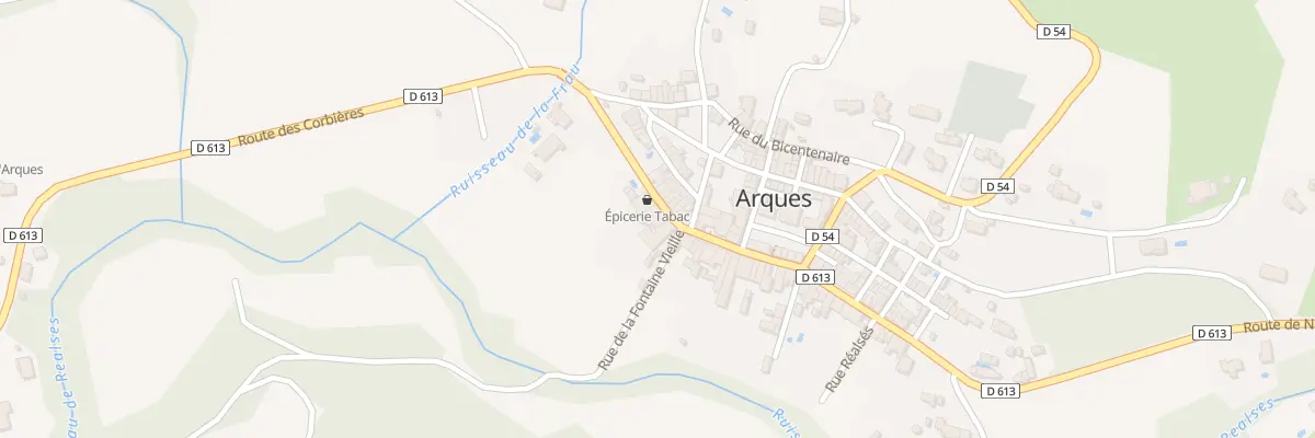 Plan du 96 Le Village à Arques