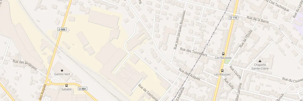 Plan du 35 Rue des Auques à Aussillon