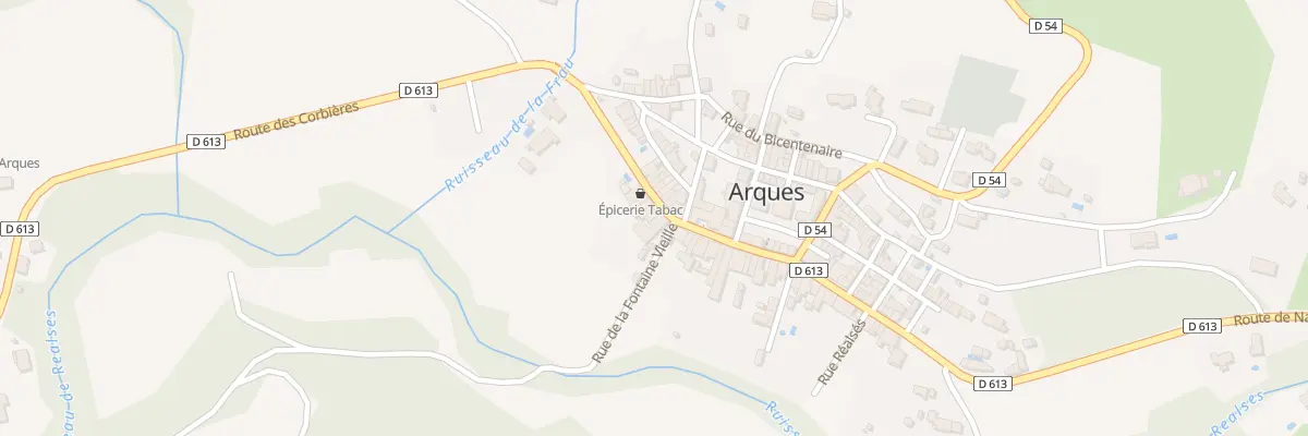 Plan du 95 Le Village à Arques