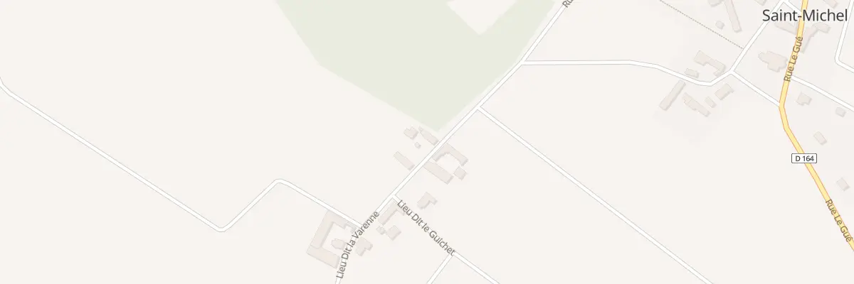 Plan du 1 La Varenne à Saint-Michel