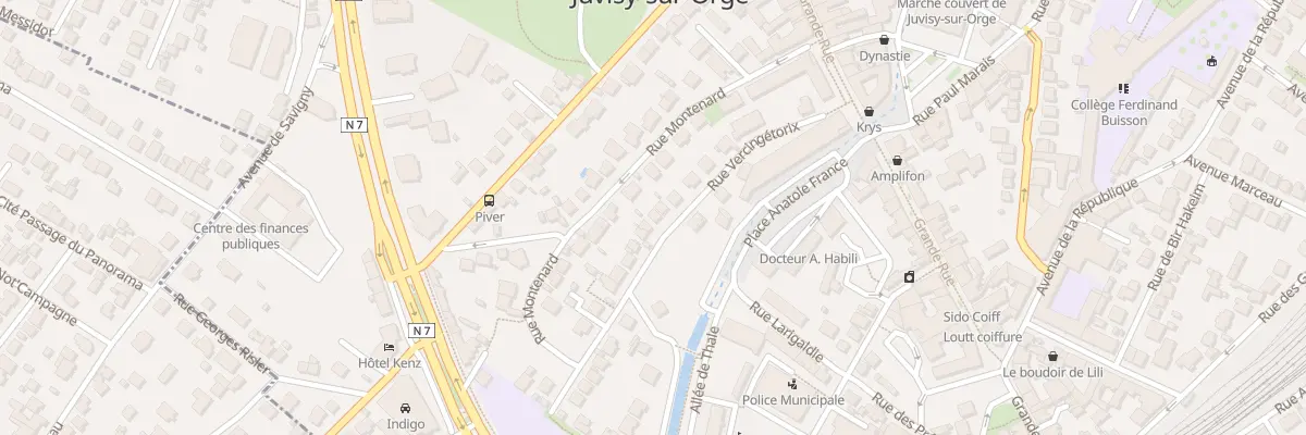 Plan du 16 Rue Vercingetorix à Juvisy-sur-Orge